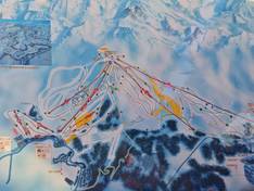 Mappa delle piste General's Mountain - Altay