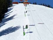 Innevamento lungo le piste