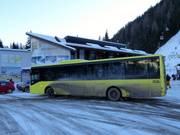 Skibus alla stazione a valle della Brunnalmbahn