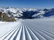 Anche agli skilift Kaserer preparazione perfetta