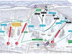 Mappa delle piste Mt. La Crosse