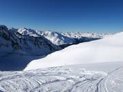 Variante difficile dal Weißseejoch a Melag in Alto Adige (senza collegamento agli impianti di risalita)