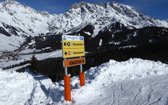 Hochkönig: Orientamento nei comprensori sciistici – Orientamento Hochkönig - Maria Alm/Dienten/Mühlbach