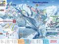 Mappa delle piste Arêches (Beaufort)