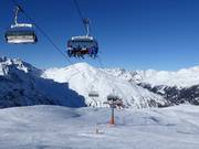 Ampie piste presso la seggiovia Weißspitzbahn