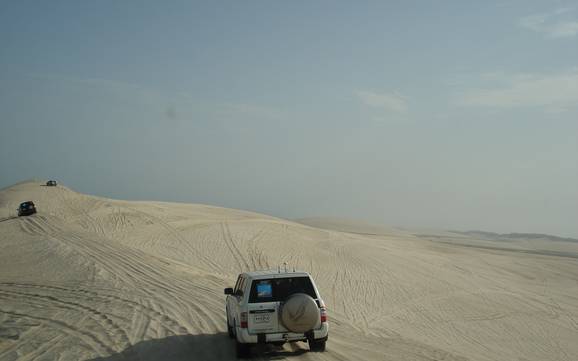 Qatar: Dimensione dei comprensori sciistici – Dimensione Sandboarding Mesaieed (Doha)