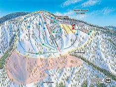 Mappa delle piste Mountain High North