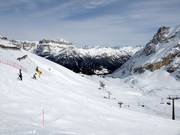 Vista dal Sella Brunech verso il Ciampac