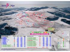 Mappa delle piste La Covatilla - Sierra de Béjar