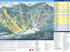 Mappa delle piste Stoneham