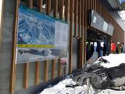 Tabellone informativo presso la Schrödelsteinbahn