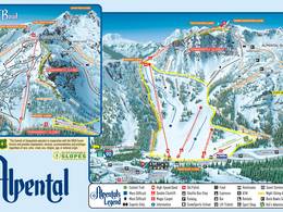 Mappa delle piste Alpental