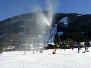 Innevamento con lance a Werfenweng