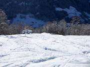 Itinerario sciistico a valle