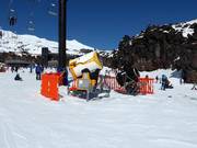 Cannoni da neve nell'Happy Valley