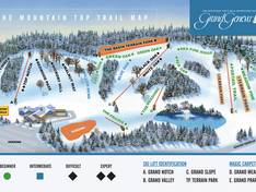 Mappa delle piste Grand Geneva