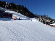 Pista d'oro Stephan Eberharter alla stazione a valle