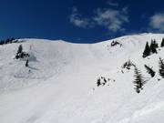 Itinerario sciistico difficile Osthang