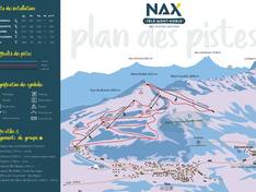 Mappa delle piste Nax - Mont-Noble