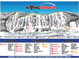 Mappa delle piste Kissing Bridge