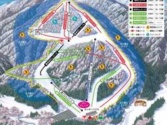 Mappa delle piste Sakae Club