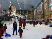 Lo snowpark nella parte inferiore