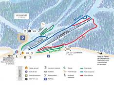 Mappa delle piste St. Pierre de Chartreuse - Le Planolet