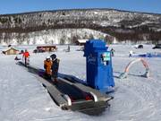 Nastro trasportatore a Ramundberget