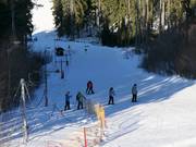 Pista facile presso lo skilift a piattello K parkovišti
