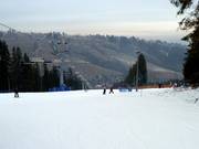 Inizio della discesa alla stazione a monte