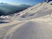 Inizio della giornata di sci ad Arosa Lenzerheide