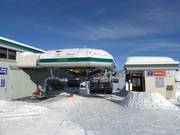 Höfi-Express I - 4pers.| Seggiovia ad alta velocità (ad agganciamento automatico) con cupole di protezione