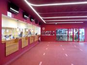 Area casse curata a Churwalden presso il portale