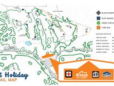 Mappa delle piste Mt. Holiday