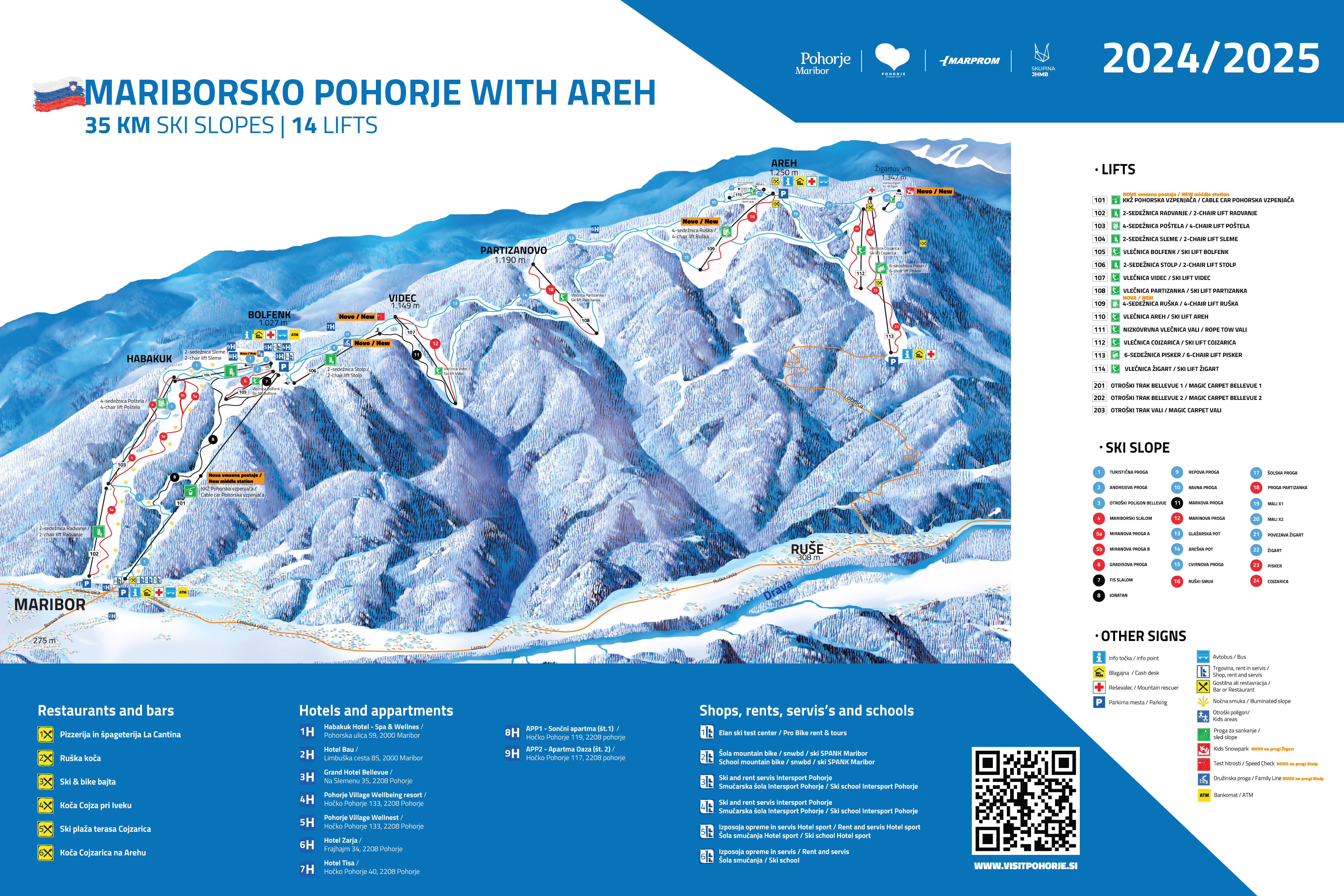 Comprensorio sciistico Mariborsko Pohorje - Maribor