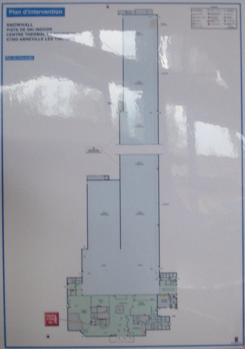 Mappa delle piste SnowWorld Amnéville