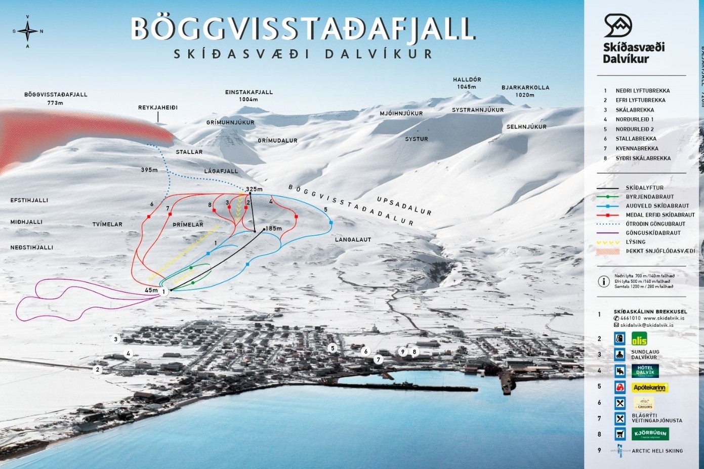Comprensorio sciistico Dalvík