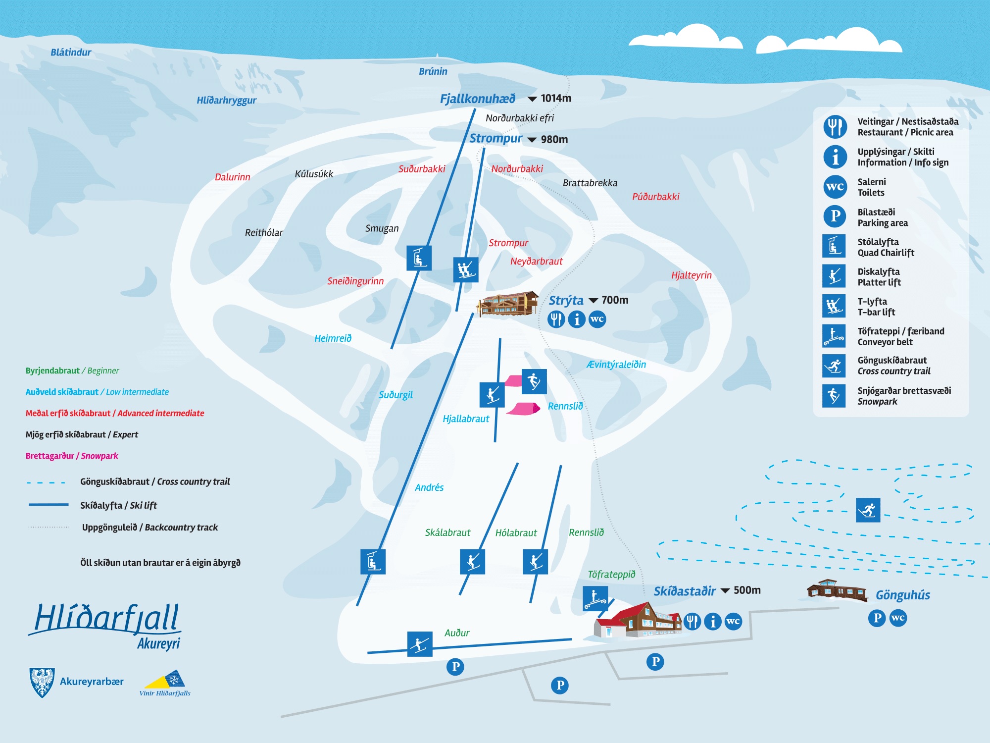 Comprensorio sciistico Hlíðarfjall - Akureyri