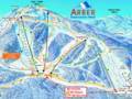 Mappa delle piste Arber