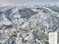 Mappa delle piste Yellowstone Club