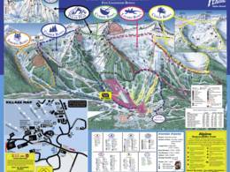 Mappa delle piste Fernie