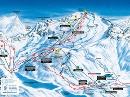 Mappa delle piste Mölltaler Gletscher (Ghiacciaio Mölltaler)