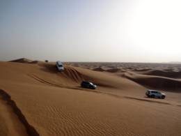 Area per sci sulla sabbia Sandboarding Dubai