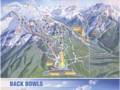 Mappa delle piste Lake Louise