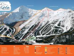 Mappa delle piste Castle Mountain