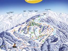 Mappa delle piste Hinterstoder - Höss