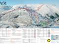 Mappa delle piste Myrkdalen