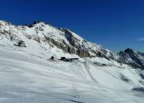 comprensorio sciistico Zugspitze - Vetta, stazione di ricerche climatiche Schneefernerhaus e Sonnalpin