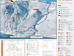Mappa delle piste Le Massif de Charlevoix