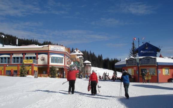 Sciare nel Distretto Regionale di North Okanagan 